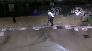Skateboarding at 4 Seasons Skatepark in Madison, WI