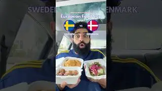 SWEDEN VS DENMARK - European Food Cup
