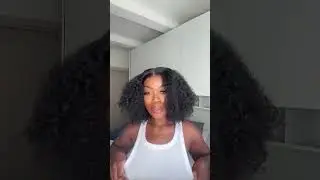 Glueless Kinky Curly Human Hair Wigs 10 Inch👈 🤗