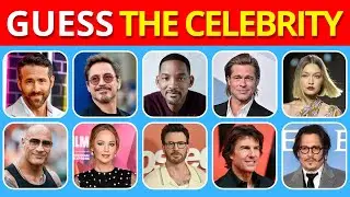 Guess the Celebrity Quiz | 50 Celebrity Quiz 2024