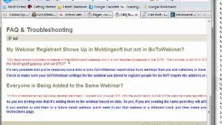 Frequently Asked Questions For Infusionsoft Integration to GoToWebinar by ResponseFLOW