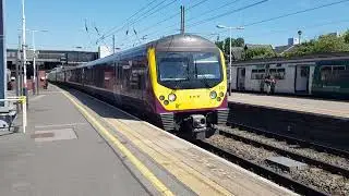 EMR Class 360 - 360112 departing Bedford Station on 25/06/24