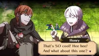 Fire Emblem Awakening - Gaius & Henry Summer Scramble Conversations