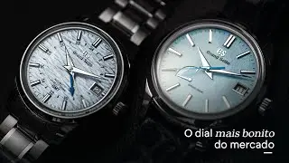 O dial MAIS BONITO do mercado &eacute; GRAND SEIKO