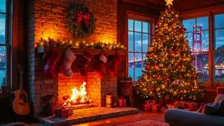 M&uacute;sica Navide&ntilde;a Relajante 2026 🎄 Ambiente Navide&ntilde;o Relajante con Chimenea 🔥 M&uacute;sica Navide&ntilde;a de Fondo