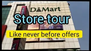 D Mart store tour