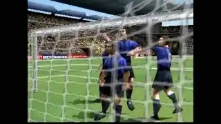 Sony Playstation, PS1 Retro FIFA 2000 Gameplay Inter Milan vs Milan