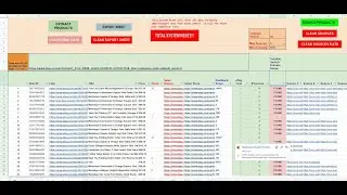 eBay Scraper and AutoSourcer Google Sheet (Version 1.3) (Product Research Tool)