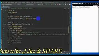 5. Safe Area Widget  #flutterdeveloper #fluttertutorialforbeginners #CareerDevise #mobileapps