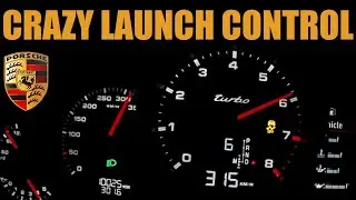 TURBO + AWD + PDK = CRAZY LAUNCH CONTROL 👌👌👌 14' Porsche Panamera TURBO (520HP) 0-315 km/h