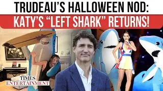 Justin Trudeau&rsquo;s Halloween Look Pays Cheeky Tribute To Katy Perry&rsquo;s Viral Left Shark Moment