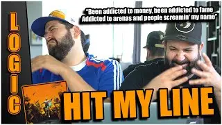 IT'S A GOOD DAY!! Logic - Hit My Line (Official Audio) *REACTION!!