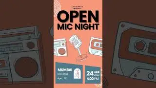Open Mic Event in Mumbai on 25th June #openmicmumbai #openmic #thingstodoinmumbai #mumbai