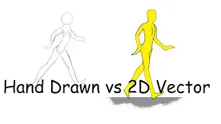 Hand Drawn vs 2D Vector Animation - 2D Animation Comparison