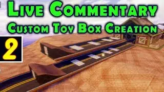 Disney Infinity Help Part 2 Let's Build A Race Track From Scratch - Changing Terrain