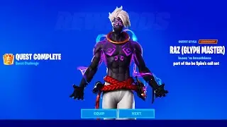 How to Get Raz (GLYPH MASTER) STYLE (Spire Quests when to unlock ? ) / Raz Challenges