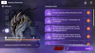 Chaos Zero Nightmare - Nebula Distortion [Sweet Dream 9/9] auto