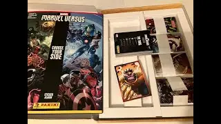 Box Opening Marvel Versus 2021 panini Cards & Stickers | complete set sneak preview