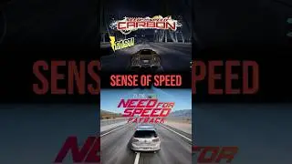 Sense Of Speed Comparison || NFS Carbon Vs NFS Payback || #nfs #speed #ea #eagames #nfsgamers #fyp