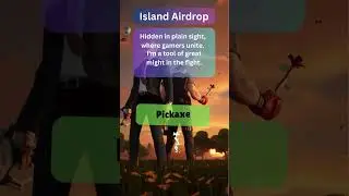 🤔💡 Island AIRDROP 🤔💡 #riddles 🤔 #fortnite #fortniteRiddles #fortniteriddles