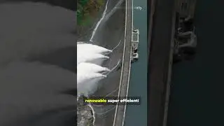 💧⚡ How Water Turns Into Electricity | Hydropower Explained #facts #nature #water