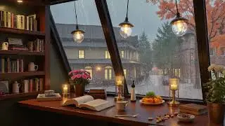 Rainy Street Jazz Ambience 🌆 Smooth Piano Jazz Music for Study, Relaxation & Inspiration