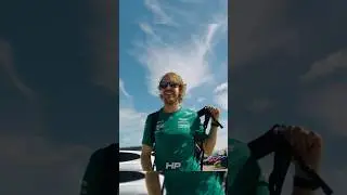 But here comes Sebastian Vettel 🥵🔥⚡ #f1