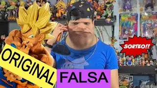 Dragon Ball🐲 figura FALSA VS ORIGINAL +SORTEO🌟 [Goku bwfc]