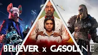 [GMV] - Believer ✗ Gasoline (Assassin's Creed Valhalla, Far Cry 6, Watch Dogs Legion)