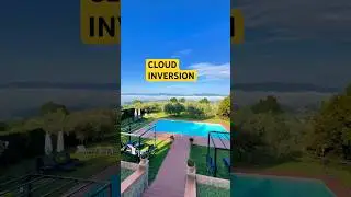 Cloud Inversion | Tuscany | #tuscany #italy #cloudinversion