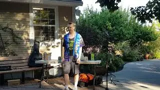 Jeremy Androsoff at Live in the Garden, Thursday, September 22nd