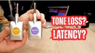The Lowest Latency I've Seen On A Guitar Wireless (5.8ghz) - Synido SW100 Guitar Wireless System