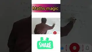 Maths Magic By Ashoka Classes #shortvideo #maths #education #tricks #trending #trendingshorts