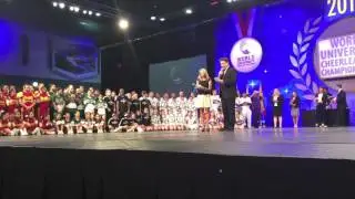 Iowa Western Cheer Places 1st at World University Cheerleading Championships