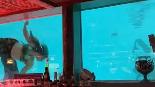 Diving Mermaid at Sip &lsquo;n Dip Lounge