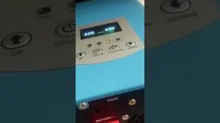 ZAMDOM 24V 1KW INVERTER #24V DC TO #220V AC TEST OUTPUT #inverter #shorts #solar #solarinverter