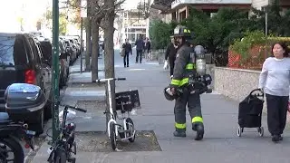 FDNY on scene of a very quickly report of a electrical fire in a apartment