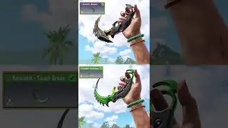 $50 Vs $5 Karambit in CODM 💀