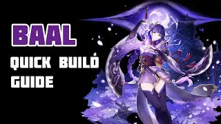 BAAL GUIDE! Baal Build - Artifacts, Weapons, & Talents Priority | Genshin Impact
