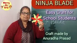 Ninja Blade #anuradhaprasad #diy #origami #crafttutorial #papercrafts #youtubevideo 