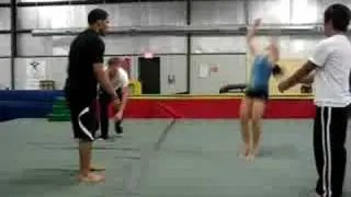 back flip contest