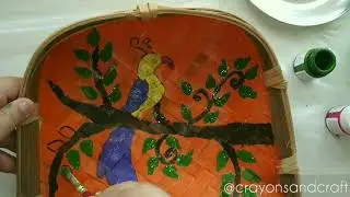 DIY Artwork: Art on Bamboo Rice Cleaner
