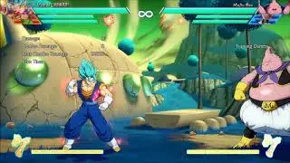 DBFZ Vegito Space Jam Sparking combo video 2019 combo preview