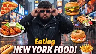TRYING VIRAL FOOD SPOTS IN NYC 🌭🍕
