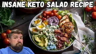This Cottage Cheese Keto Salad Recipe Was NUTS! Must TRY!