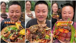 Yummy food# 112Eat PORK BELLY, Chicken 🍗🍗, Noodles🍜🍜,EATING SHOW |..#belly #food #mukbang #delicious