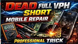 Full VPH Short Dead Phone Repair | Short Remove Easy MethodDead Mobile Repair Full VPH #MobileRepair