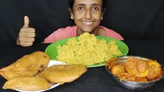 Eating show - khichuri,aloo dum,beguni,chop | big bites | asmr