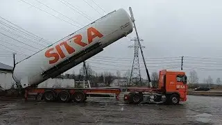 Новый сменщик,что возят в бочках?!Обращение к Производителю DAF105 НАКИПЕЛО.....