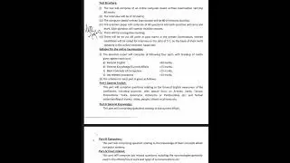 J&K High Court JuniorAssistant Syllabus